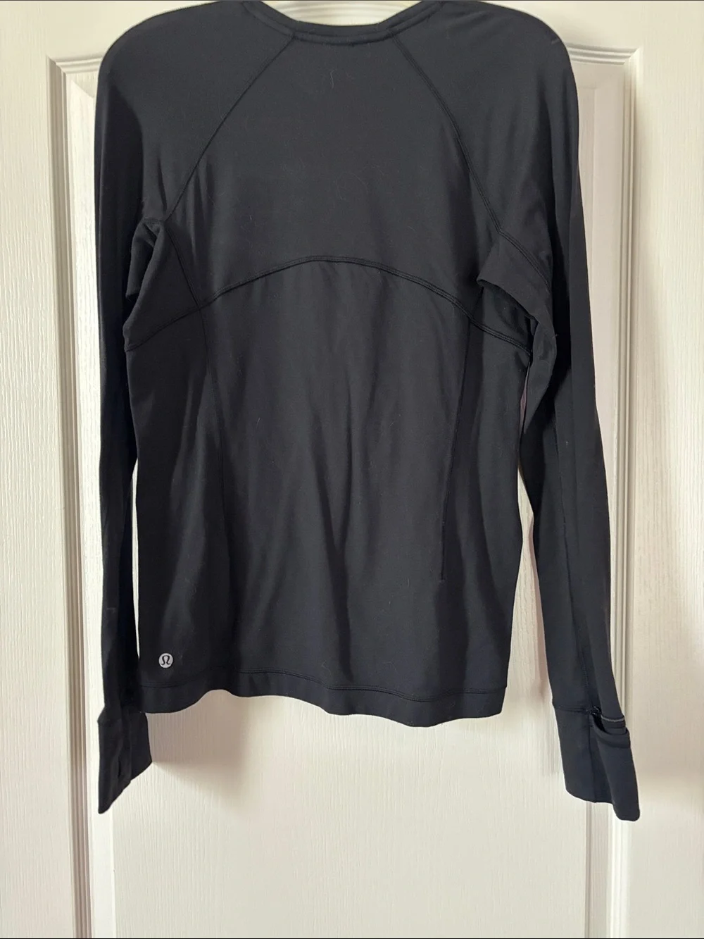 lululemon athletica Black Long Sleeve Performance Tee
